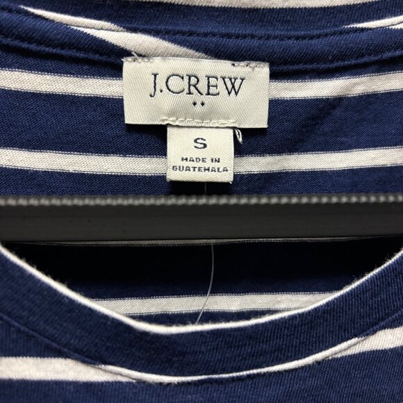 J.Crew Sleeveless Striped Knit Tiered Mini Dress Size S - Picture 9 of 10